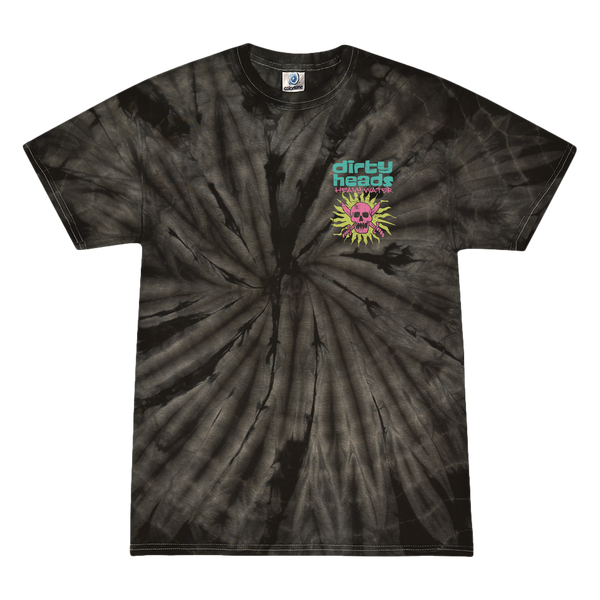 Heavy Water Black Tie Dye T-Shirt