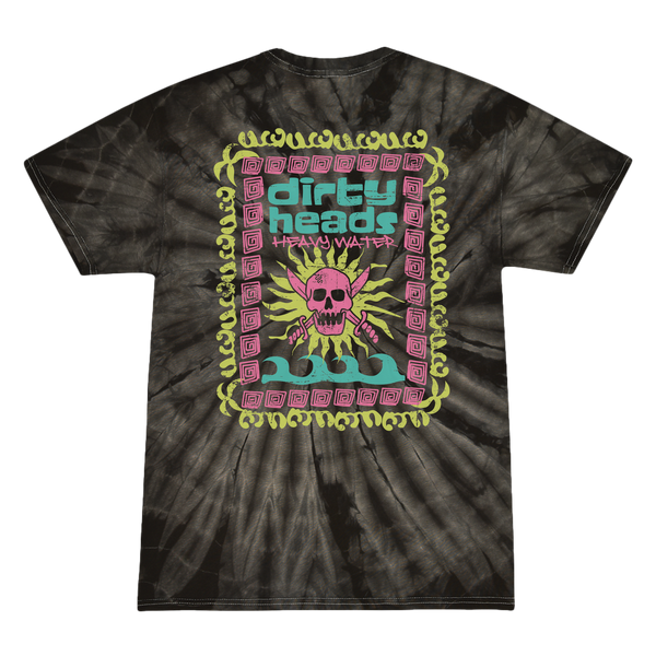 Heavy Water Black Tie Dye T-Shirt