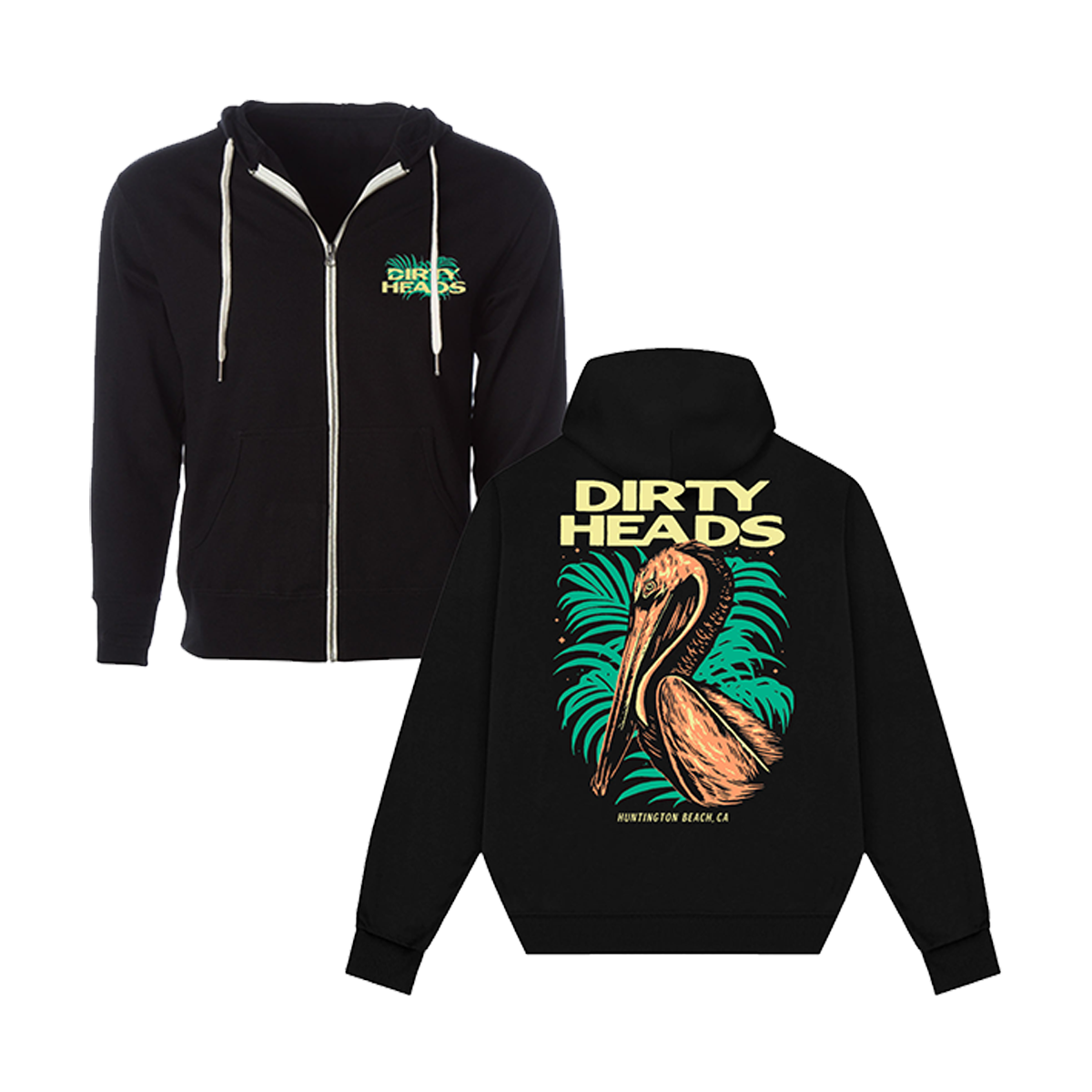 Pelican Zip Hoodie – Dirty Heads Store