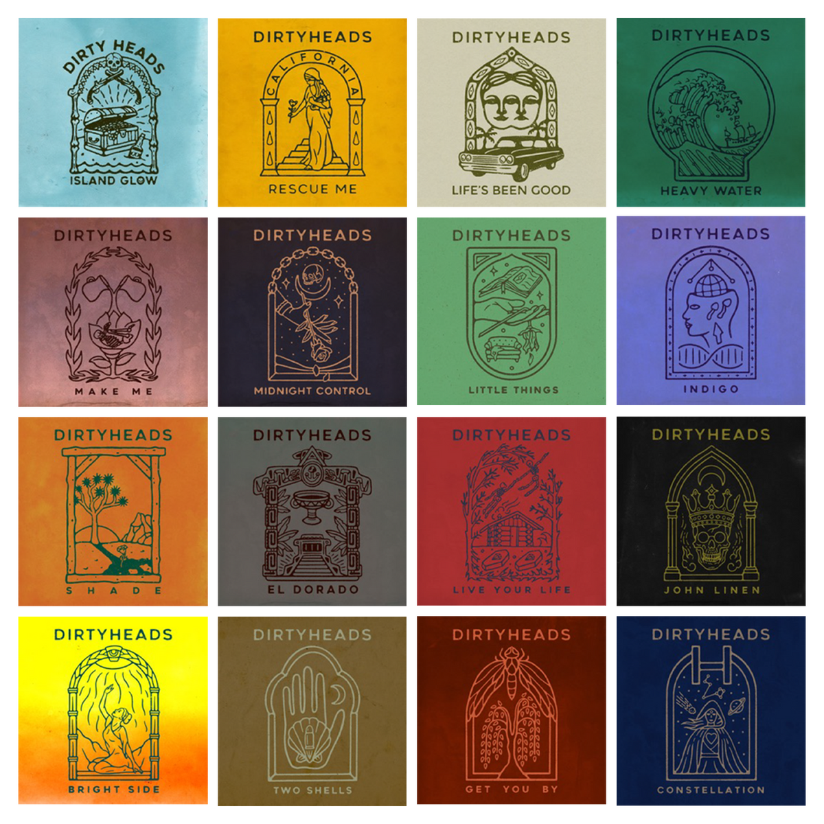 Midnight Control Print Set – Dirty Heads Store