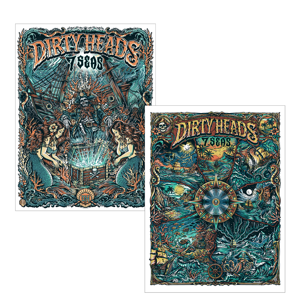 7 Seas Posters - Regular – Dirty Heads Store