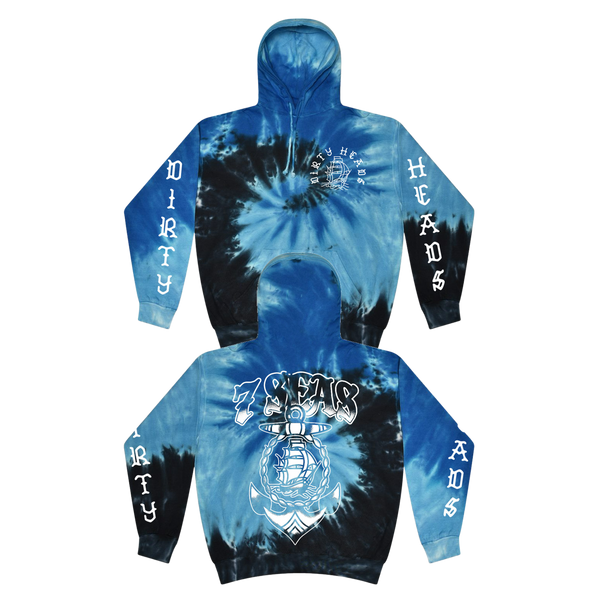 シャルボン charbon WOOL TIE DYE HOODIE SIZE:M 7 Anchors Tie Dye Hoodie – Dirty Heads Store