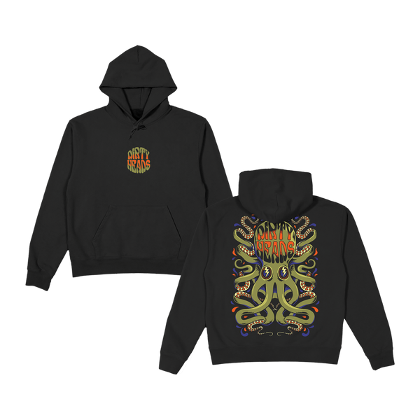 Octo Jolt Black Hoodie