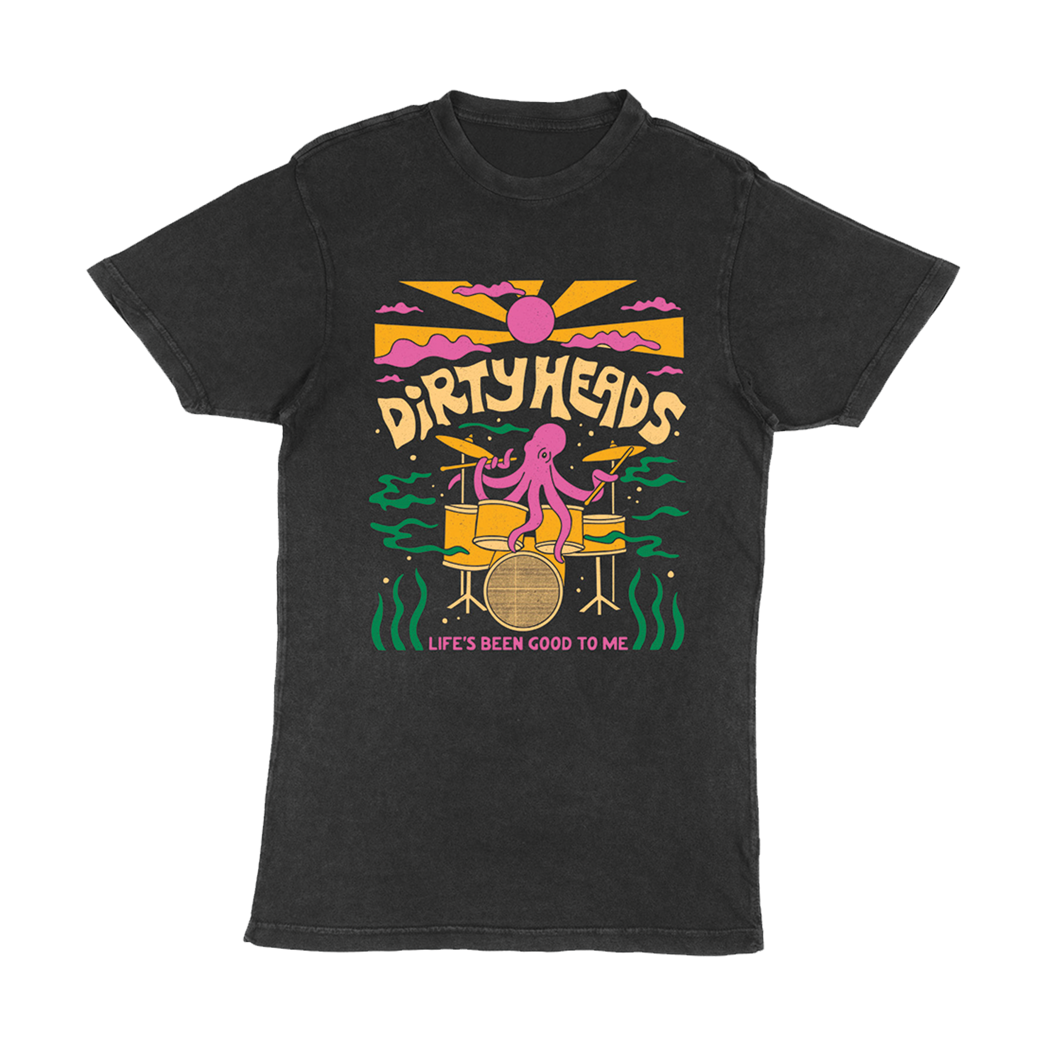 Life's Been Good to Me Vintage Black T-Shirt