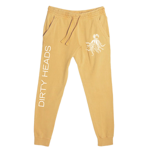 Classic Octopus Joggers - Vintage Mustard