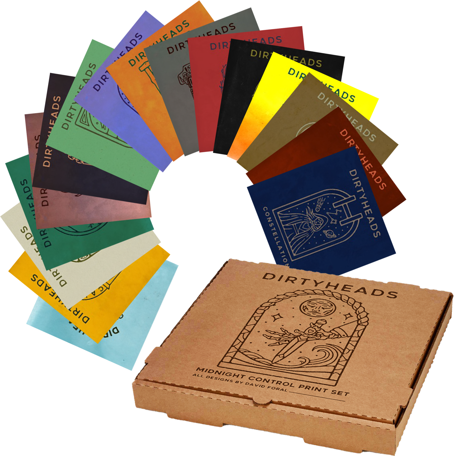 Midnight Control Print Set – Dirty Heads Store